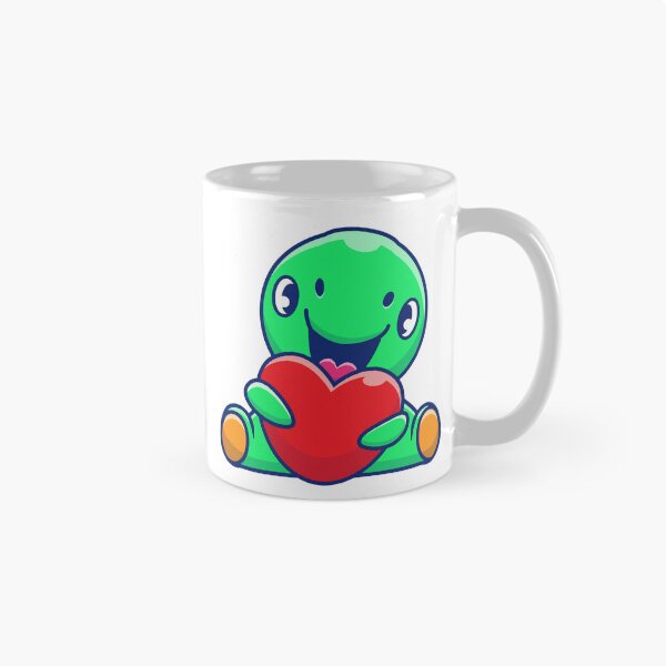 Item preview, Cute Baby Turtle Holding a Big Red Heart` designed and sold by odaignea.