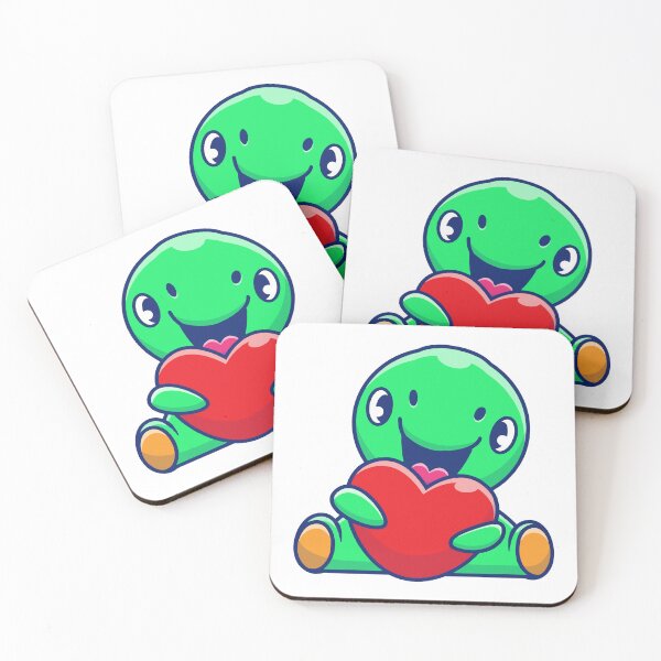 Item preview, Cute Baby Turtle Holding a Big Red Heart` designed and sold by odaignea.