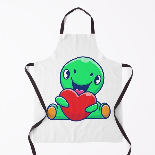 Item preview, Cute Baby Turtle Holding a Big Red Heart` designed and sold by odaignea.