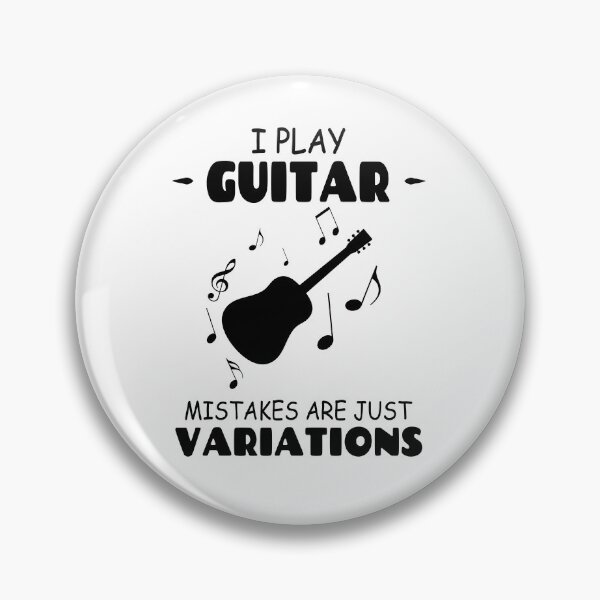 Item preview, I Play Guitar Mistakes Are Just Variations designed and sold by Tillscreativ.