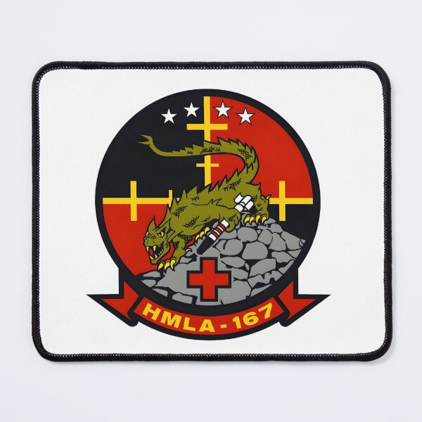 Item preview, Insignia of Marine Light Attack Helicopter Squadron 167 (HMLA-167) "Warriors" designed and sold by CharlieDesings.