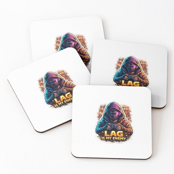 Item preview, Lag Is My Enemy Funny Gamer Gaming Design designed and sold by Artbysarmina.