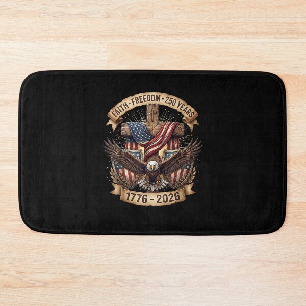 Item preview, Faith Freedom 250 Years 250th Anniversary USA Independence Day designed and sold by b3ida-zl.
