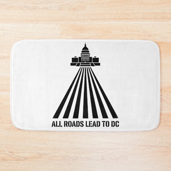 Item preview, All Roads Lead to DC Washington DC Capitol Design designed and sold by Fenay Designs.