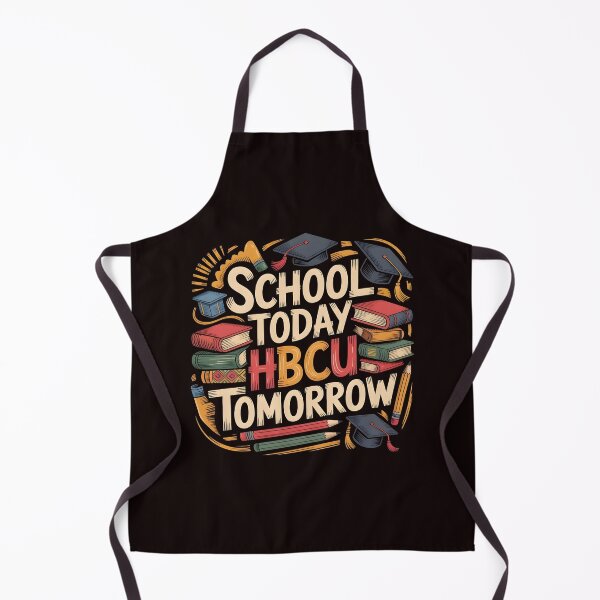 Item preview, School Today HBCU Tomorrow – Future HBCU Student Educational Motivation designed and sold by Redgiant87x.