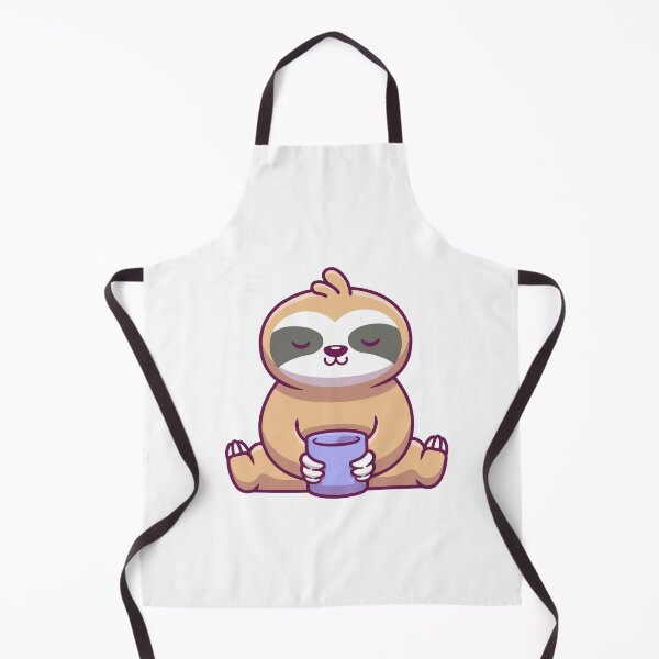 Item preview, Cozz Sloth Drinking Coffee Sleeping Cartoon designed and sold by odaignea.