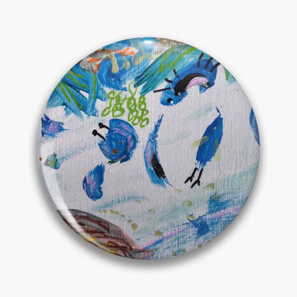Item preview, Blue Swell Detail: The Middle World designed and sold by thegindielady.