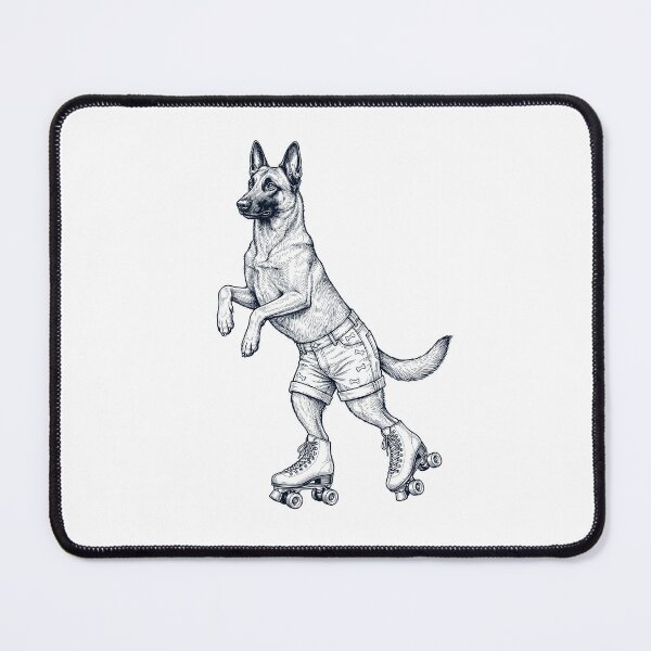 Item preview, Vintage Belgian Malinois Roller Skate Dog Mom Dad Lover designed and sold by TerryConnells.