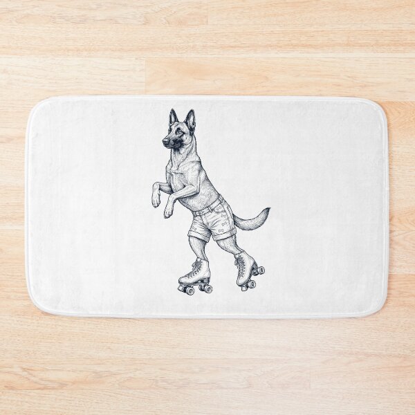 Item preview, Vintage Belgian Malinois Roller Skate Dog Mom Dad Lover designed and sold by TerryConnells.