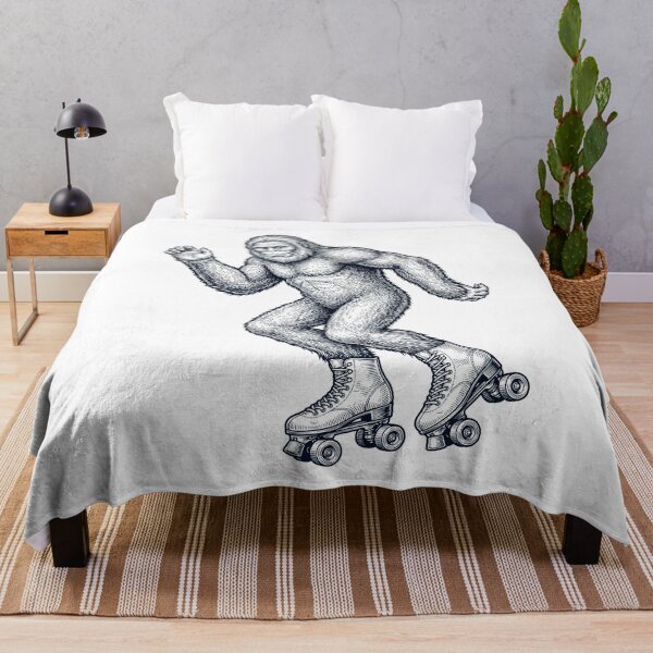 Item preview, Vintage Bigfoot Roller Skate Sasquatch Lover designed and sold by TerryConnells.