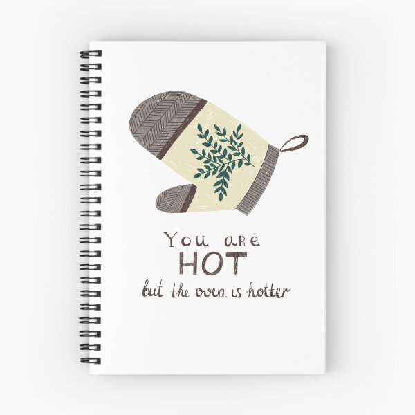 Item preview, Funny Baking Gift Idea You Are Hot But The Oven Is Hotter Kitchen Humor designed and sold by Lazarteva illustrations.