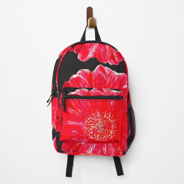 Item preview, Vibrant Red Gerbera Daisy Isolated on Solid Black designed and sold by BalkanBloom.