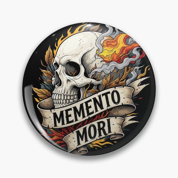 Item preview, Memento Mori Skull and Smokes Flame designed and sold by nuel-art.