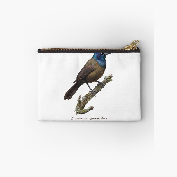 Item preview, Common Grackle on Mossy Branch designed and sold by Takeda-art.