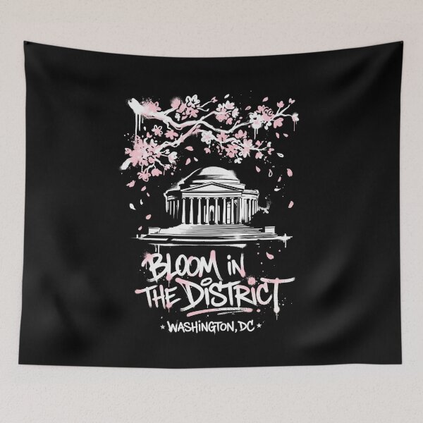 Item preview, Bloom in the District Washington DC Cherry Blossom Design designed and sold by Fenay Designs.