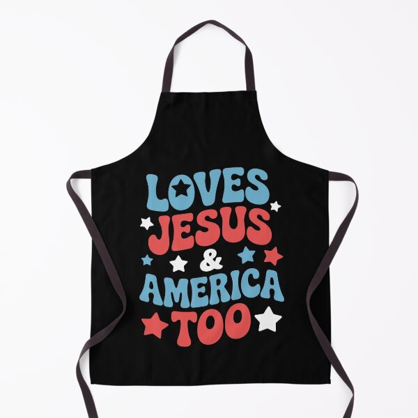 Item preview, loves jesus and america too, designed and sold by jkrphoto.