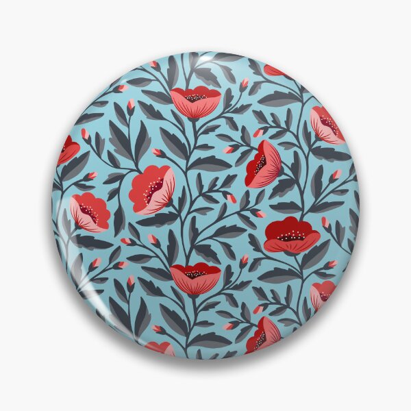 Item preview, Pretty red poppy flowers designed and sold by Jennifer Ladd.