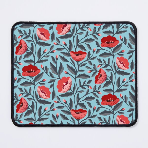 Item preview, Pretty red poppy flowers designed and sold by Jennifer Ladd.