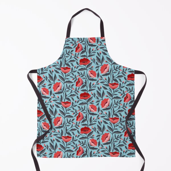 Item preview, Pretty red poppy flowers designed and sold by Jennifer Ladd.