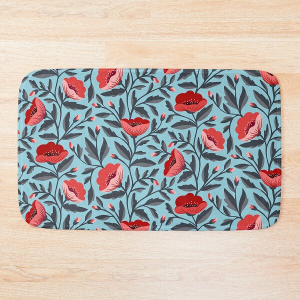 Item preview, Pretty red poppy flowers designed and sold by Jennifer Ladd.
