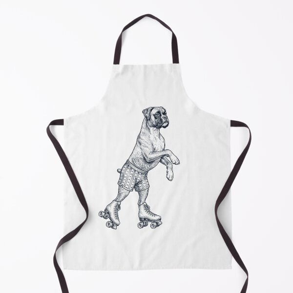 Item preview, Vintage Boxer Dog Roller Skate Dog Mom Dad Lover designed and sold by TerryConnells.