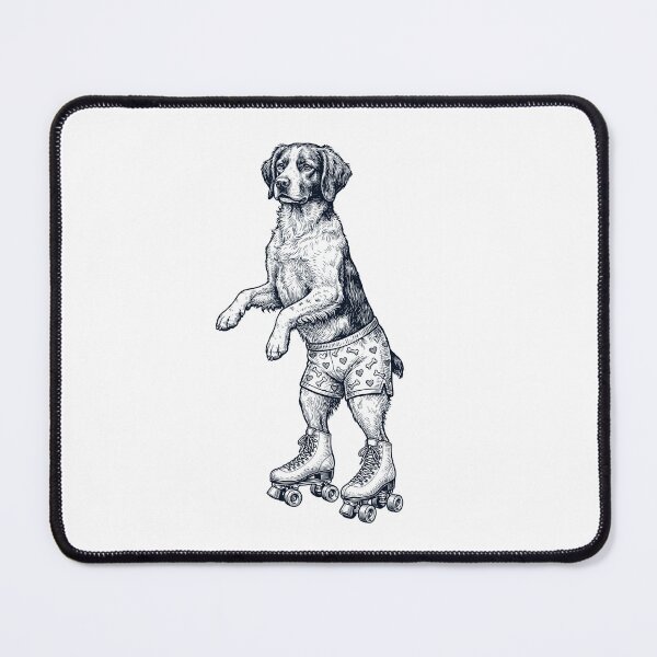 Item preview, Vintage Brittany Roller Skate Dog Mom Dad Lover designed and sold by TerryConnells.