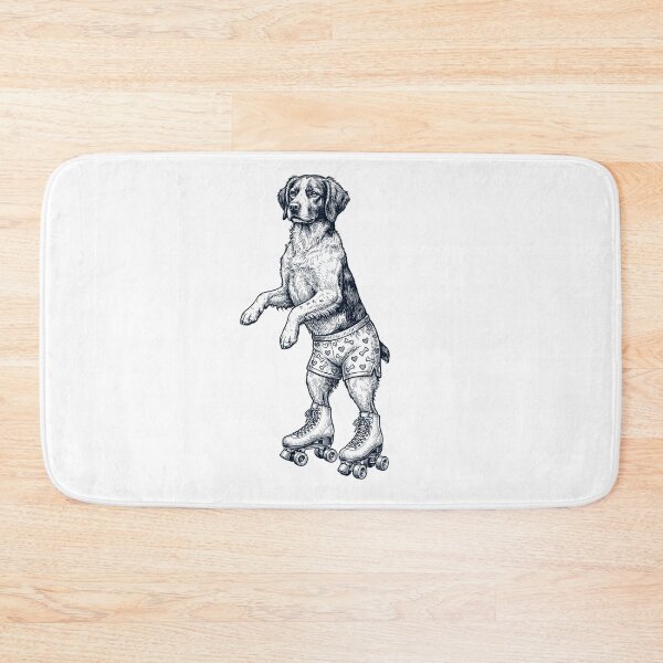 Item preview, Vintage Brittany Roller Skate Dog Mom Dad Lover designed and sold by TerryConnells.