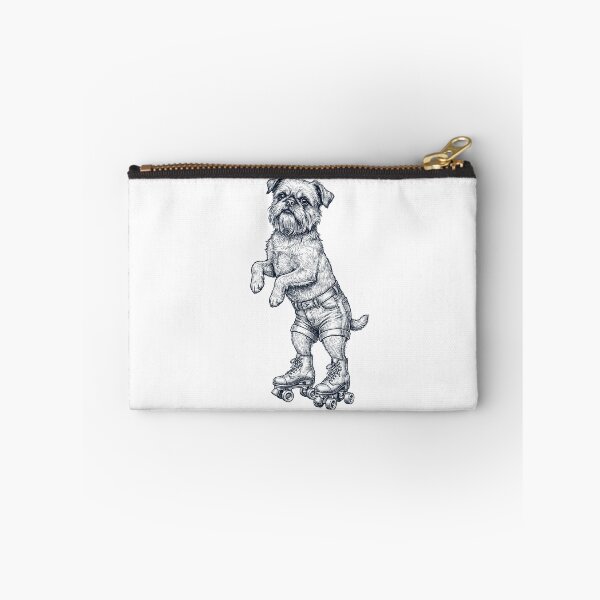 Item preview, Vintage Brussels Griffon Roller Skate Dog Mom Dad Lover designed and sold by TerryConnells.