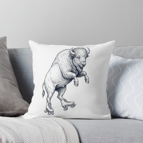 Item preview, Vintage Buffalo Roller Skate Animal Lover designed and sold by TerryConnells.