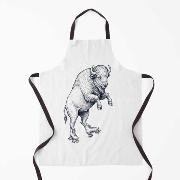 Item preview, Vintage Buffalo Roller Skate Animal Lover designed and sold by TerryConnells.