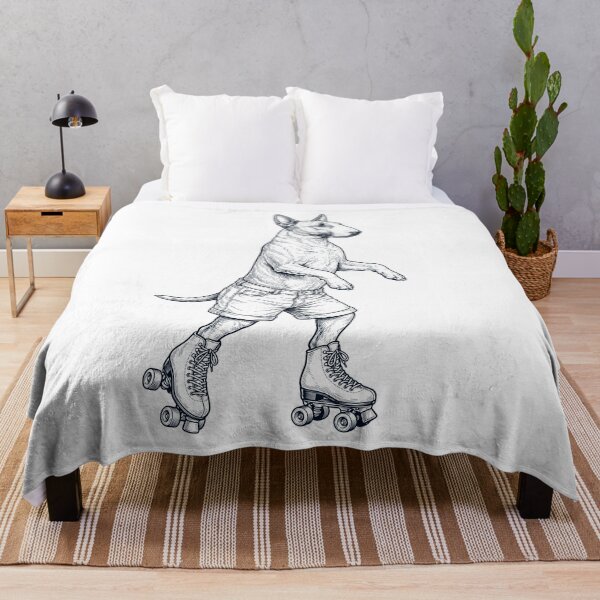 Item preview, Vintage Bull Terrier Roller Skate Dog Mom Dad Lover designed and sold by TerryConnells.