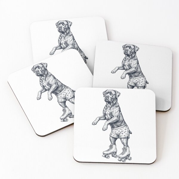 Item preview, Vintage Cane Corso Roller Skate Dog Mom Dad Lover designed and sold by TerryConnells.