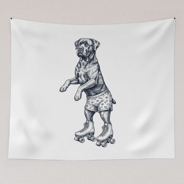 Item preview, Vintage Cane Corso Roller Skate Dog Mom Dad Lover designed and sold by TerryConnells.