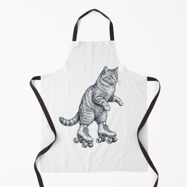 Artikelvorschau, Vintage Katzen-Rollschuhe für Tierliebhaber entworfen und verkauft von TerryConnells.