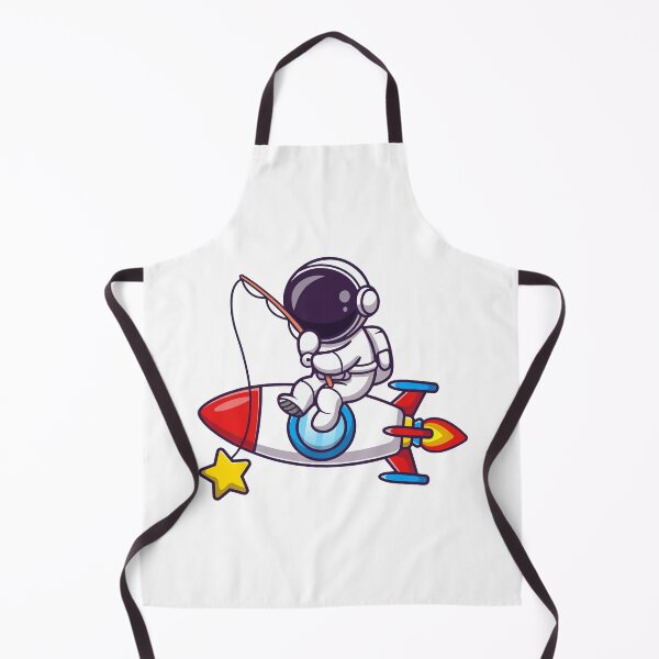 Item preview, Astronaut Fishing Stars on a Rocket Ship designed and sold by odaignea.