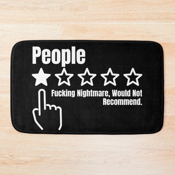 Item preview, People One Star Would Not Recommend Sarcastic Review designed and sold by Dondonmart.