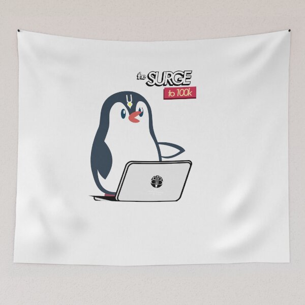 Item preview, Surge to 100K - Param the Penguin laptop designed and sold by Bhaktivedanta Book Trust.