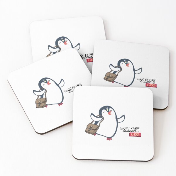 Item preview, Surge to 100K - Param the Penguin bag designed and sold by Bhaktivedanta Book Trust.