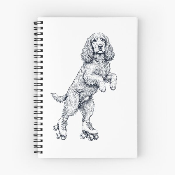 Item preview, Vintage Cocker Spaniel Roller Skate Dog Mom Dad Lover designed and sold by TerryConnells.