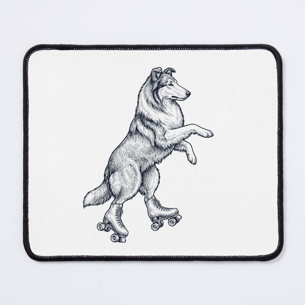 Item preview, Vintage Collie Roller Skate Dog Mom Dad Lover designed and sold by TerryConnells.