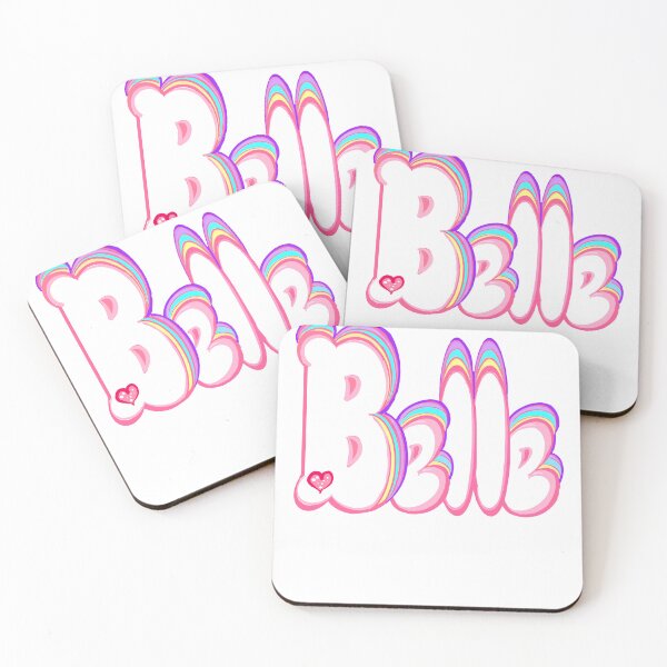 Item preview, Belle The Top 10 best personalized gifts Isabel Isabella Izabel bubble letters with floral pastel colors personalised Graffiti name Belle designed and sold by Artonmytee.