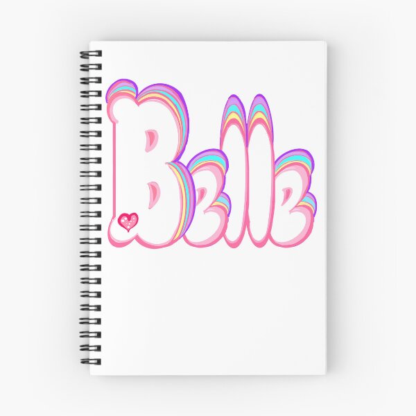 Item preview, Belle The Top 10 best personalized gifts Isabel Isabella Izabel bubble letters with floral pastel colors personalised Graffiti name Belle designed and sold by Artonmytee.
