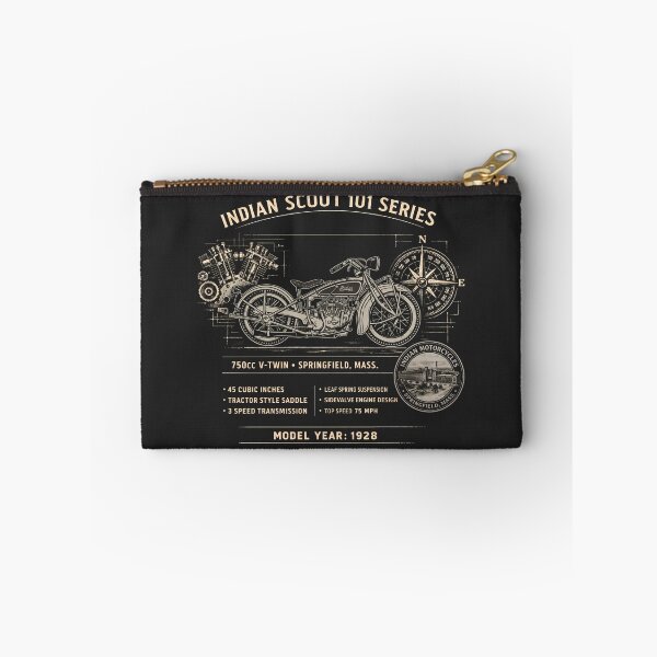 Item preview, Indian Scout 101 Series 1928 V-Twin Sidevalve Engine Design designed and sold by EdGraphy.