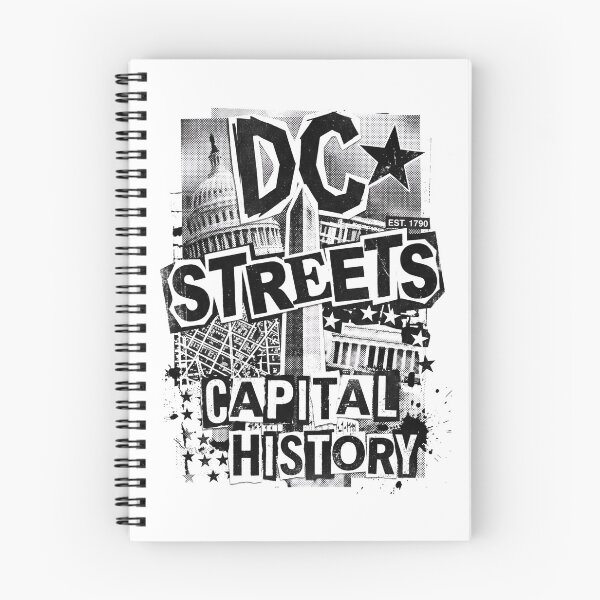 Item preview, DC Calles Capital Historia Washington DC Diseño Grunge designed and sold by Fenay Designs.