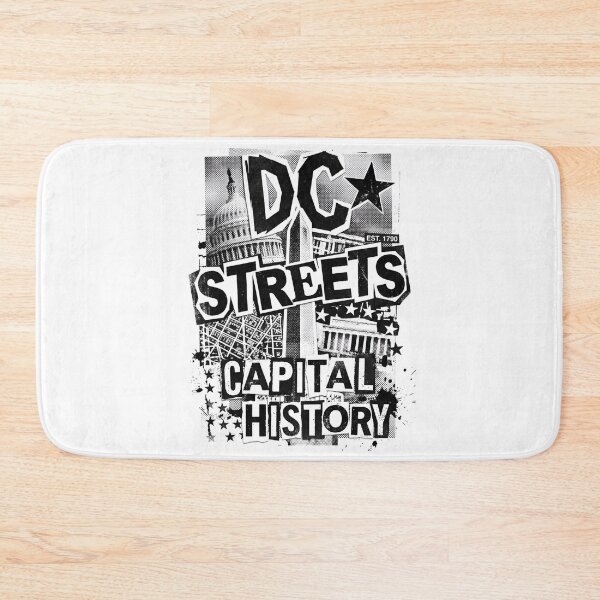 Item preview, DC Streets Capital History Washington DC Grunge Design designed and sold by Fenay Designs.