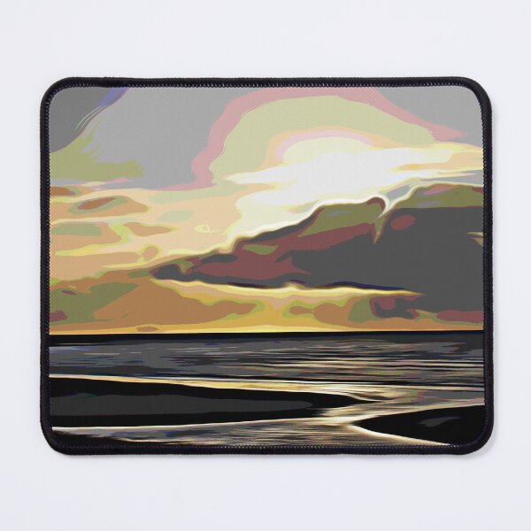 Item preview, The setting sun peaking over the clouds designed and sold by KeithWelters.