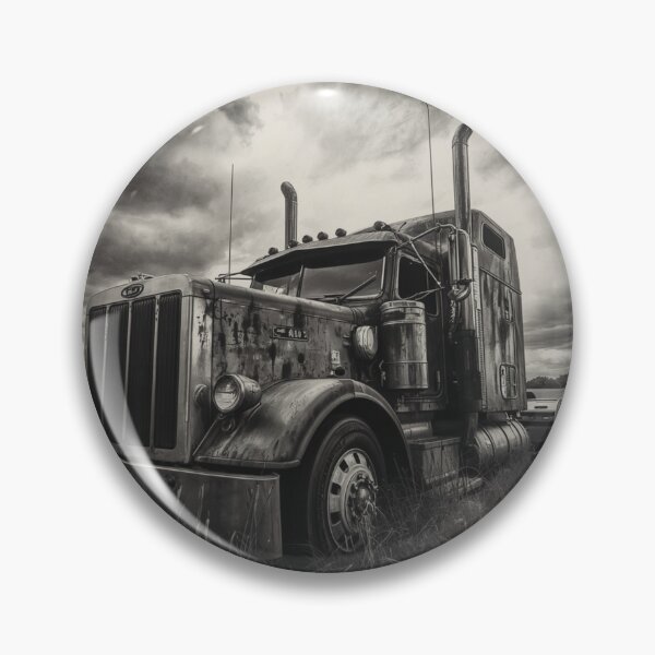 Item preview, Black & White Classic Truck – Vintage Square Body Photography Style designed and sold by Art-Design-EM.