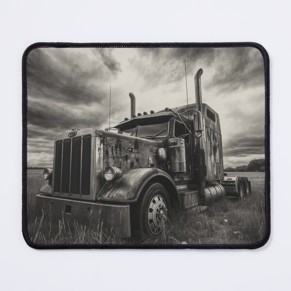 Item preview, Black & White Classic Truck – Vintage Square Body Photography Style designed and sold by Art-Design-EM.
