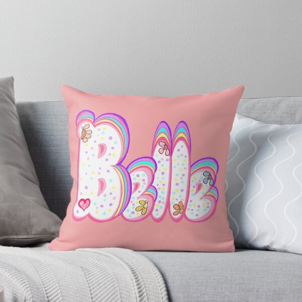 Item preview, Belle The Top 10 best personalized gifts Isabel Isabella Izabel bubble letters with floral candy sprinkles pastel colors personalised Graffiti name Belle designed and sold by Artonmytee.
