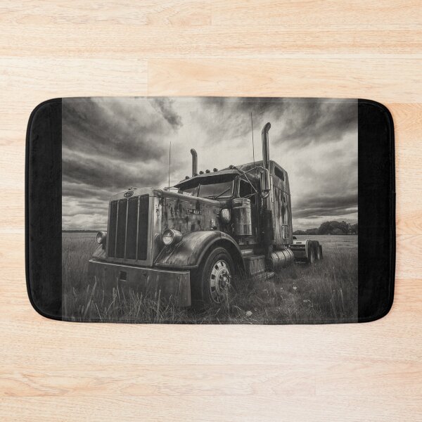 Artikelvorschau, Klassischer Truck in Schwarz-Weiß – Vintage-Fotografie im Stil eines kantigen Trucks entworfen und verkauft von Art-Design-EM.